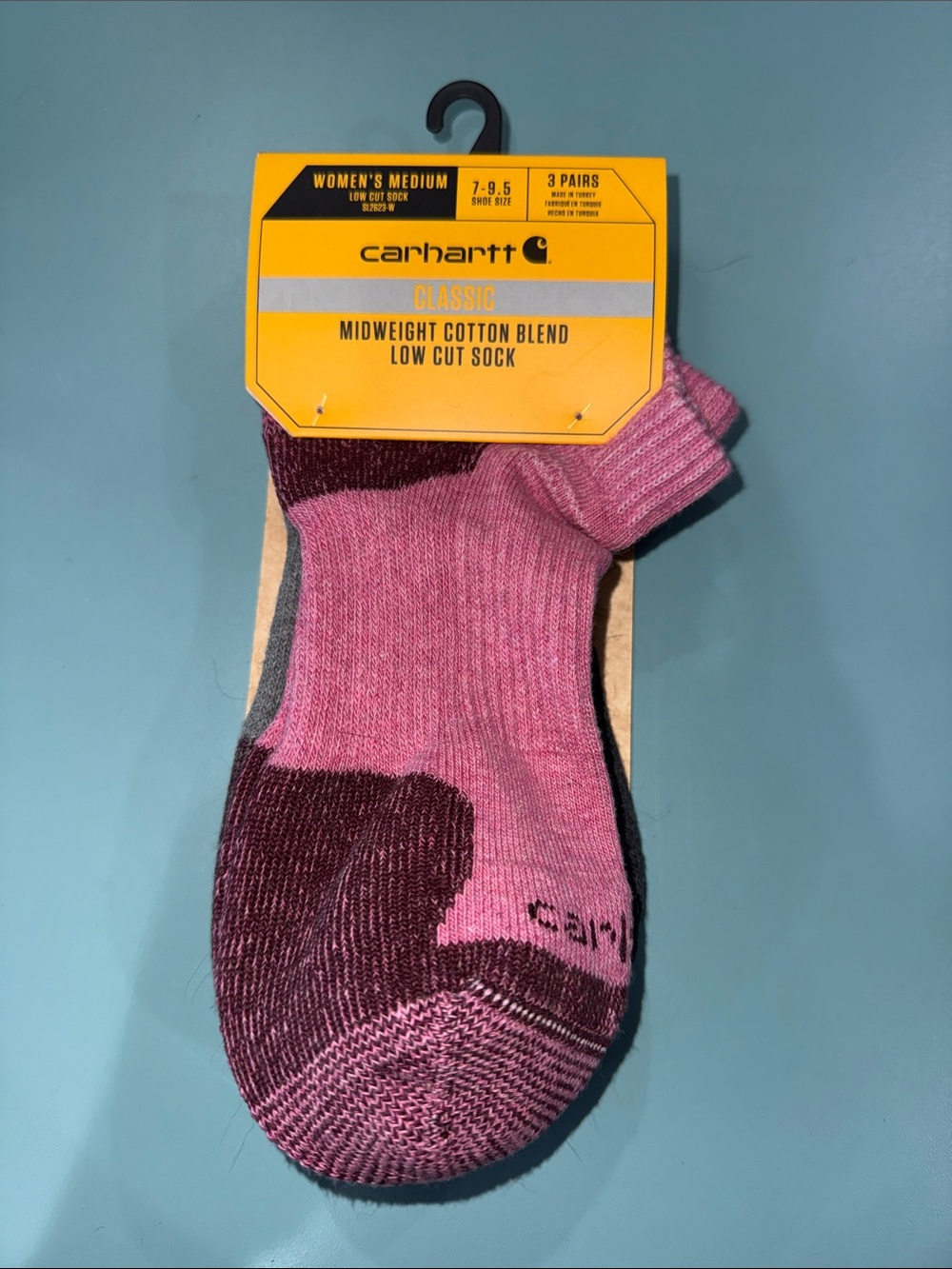 Carhartt Women's Low Cut Sock 3 pack 7-9.5